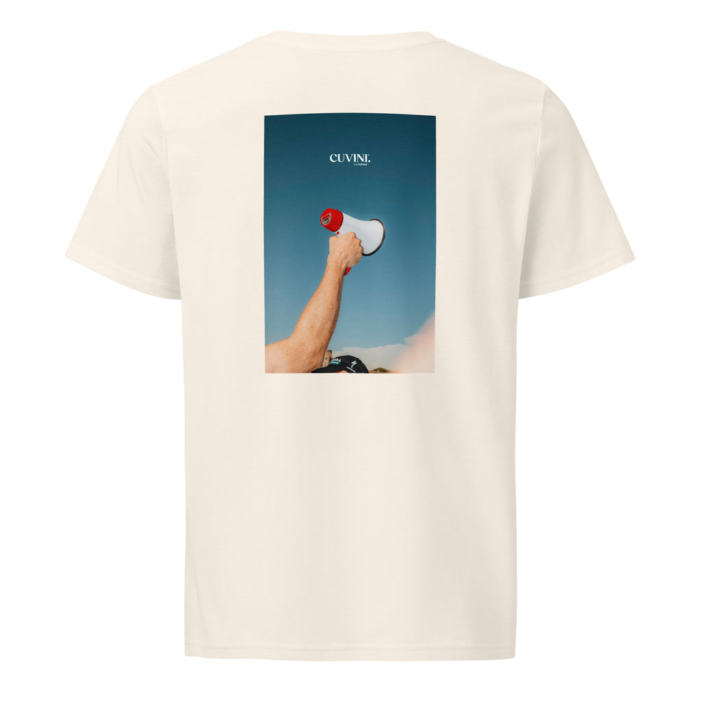 CUVINI lifeSTYLE Organic T-Shirt - Megafono